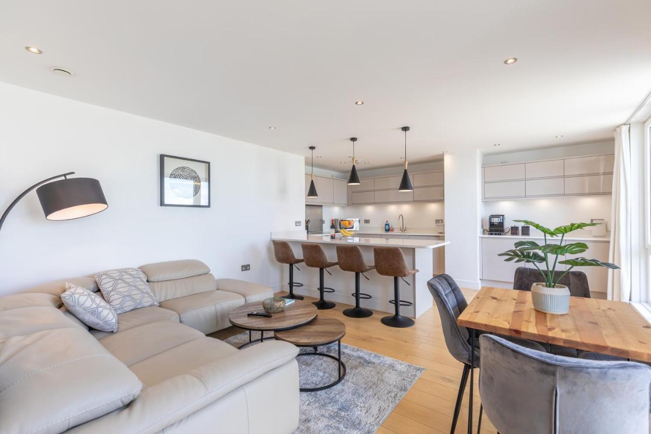 Unique Sea View Penthouse With Hot Tub Lägenhet Brighton Exteriör bild
